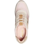 Michael Kors Womens Mabel Fashion Shimmer Casual and Fashion Sneakers, Bae Multi, 7.5