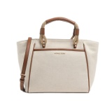 Talia Small Cotton Canvas Tote Bag