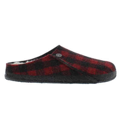 Birkenstock New Women's Zermatt Shearling Clog Plaid Red 41 N