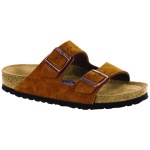 Birkenstock Women's Arizona Soft Footbed Sandals, Mink, Tan, 11-11.5 Narrow US