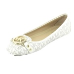 Michael Kors Women's Moccasin, Vanilla, 6
