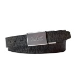 Michael Kors 31MM Cut To Fit Men's Reversible Signature Logo Belt (Black)