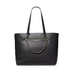 Michael Kos Slater Large Pebbled Leather Tote Bag