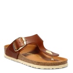 Birkenstock Women's Gizeh Big Buckle Sandals, Cognac, Brown, 5 Medium US