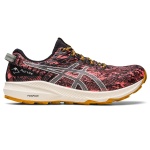 ASICS Women's Fuji Lite 3 Running Shoes, 5.5, Papaya/Light SAGE