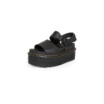 Dr. Martens Women's Voss Platform Sandals, Black, 10 M US