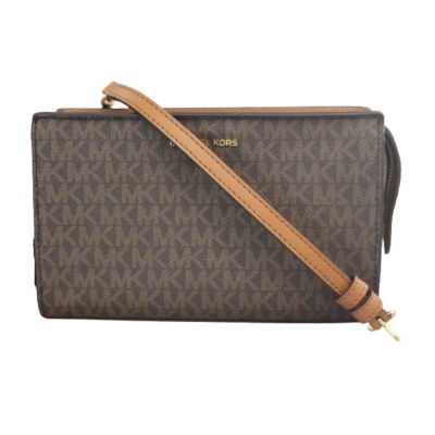 Michael Kors Womens Medium Valerie Crossbody Bag (Brown/Acorn)