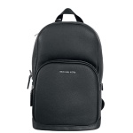 Michael Kors Cooper Commuter Sling Pack Embossed Leather Backpack