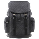 Michael Kors Men's Signature Cooper Backpack In Black, Style 37U0MCOB6B
